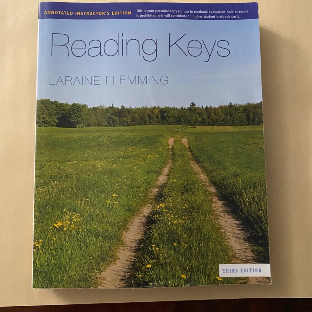 🌴🎁 FREE Reading Keys Annotated Instructor’s Edition